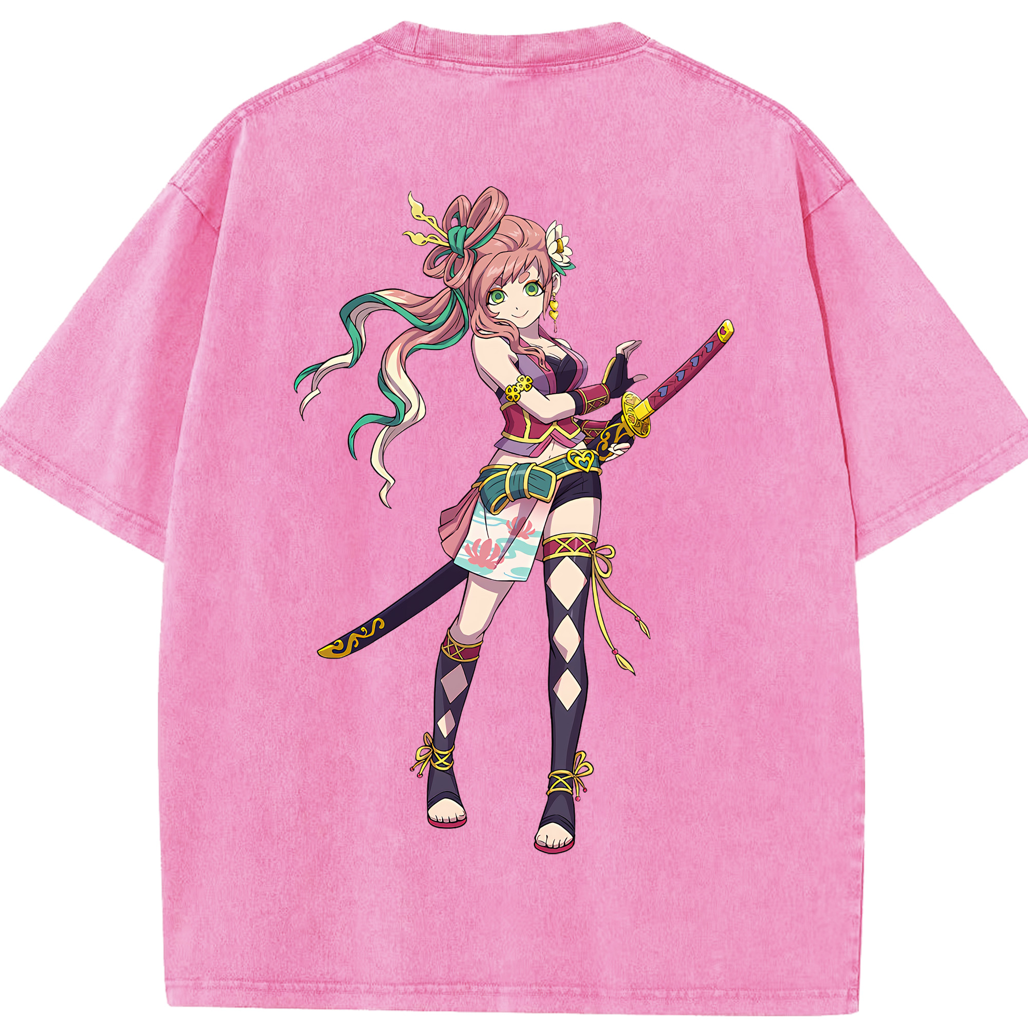 （画像用） 妖怪ウォッチ Yo-kai Watch 綿100% ヴィンテージ風 半袖Tシャツ（背面プリント）